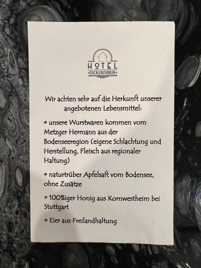 Hotel Zuckerfabrik Stuttgart Zewnętrze zdjęcie